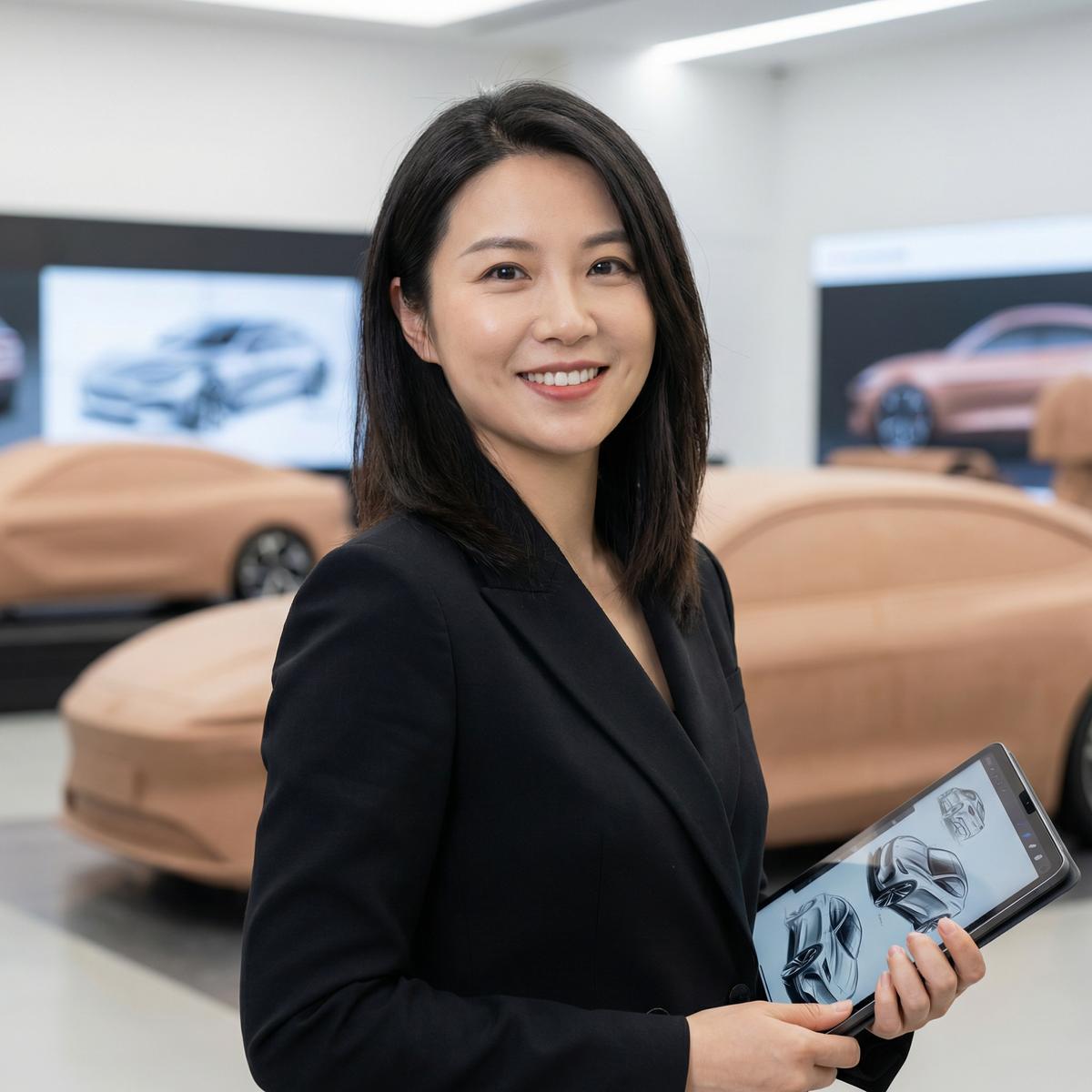 黄色仓库设计师陈雨薇